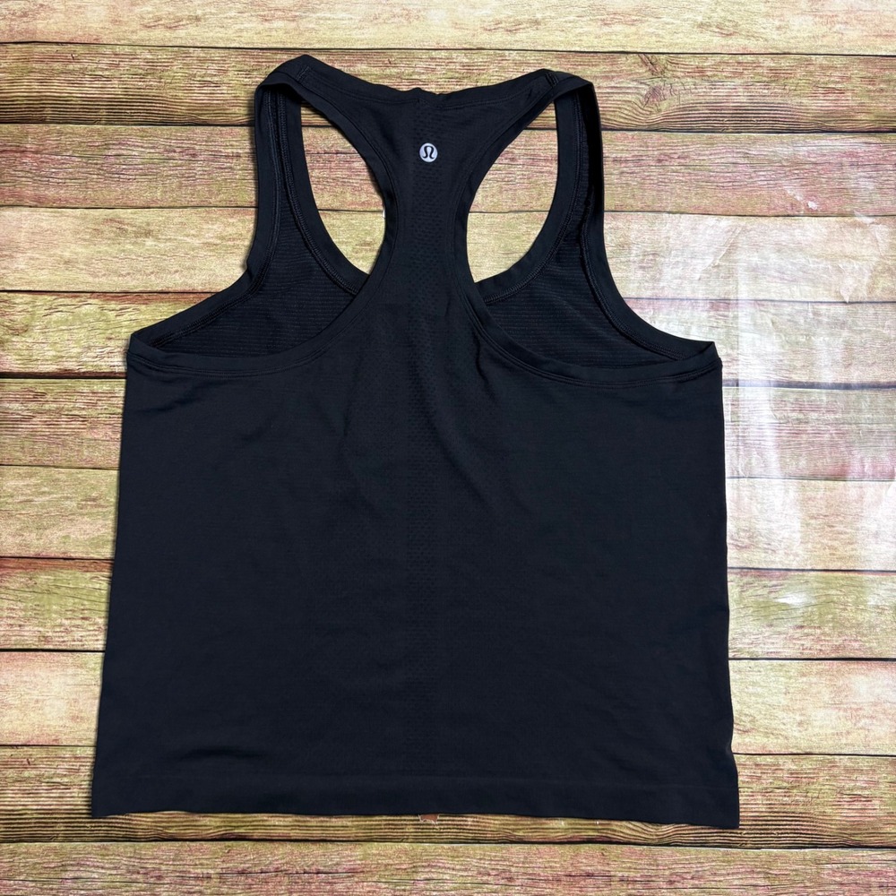 Lululemon Swiftly Tech Racerback Tank Top 2.0 Black Size 8 Activewear